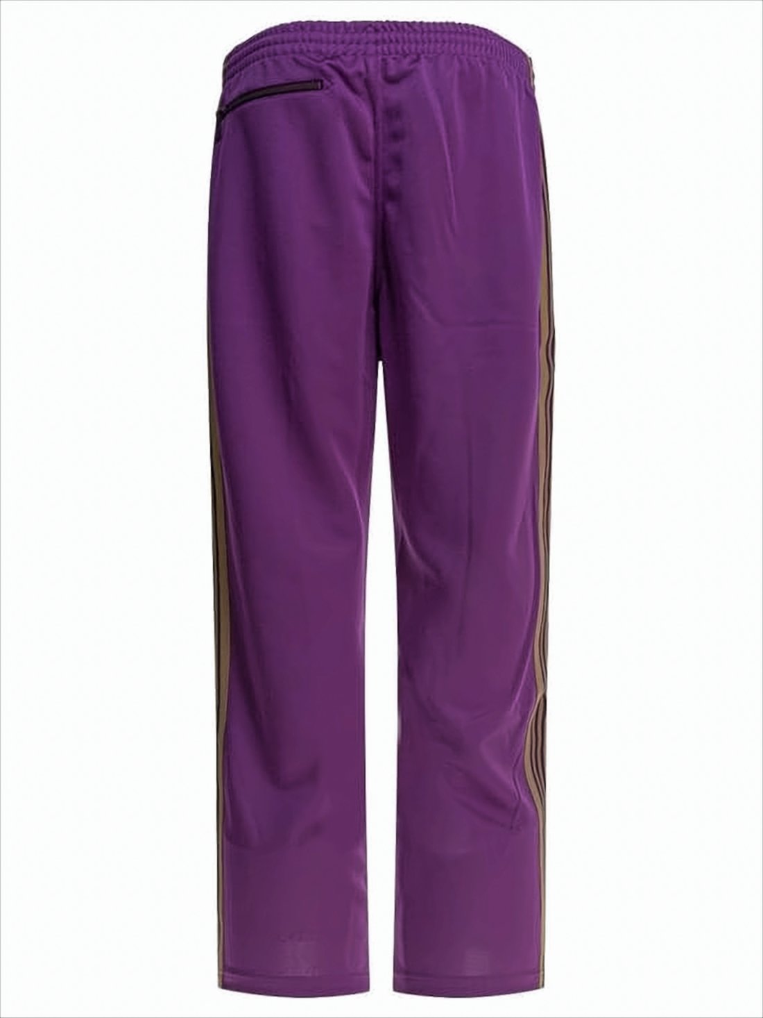 Casual Pants with Contrasting Side Stripes