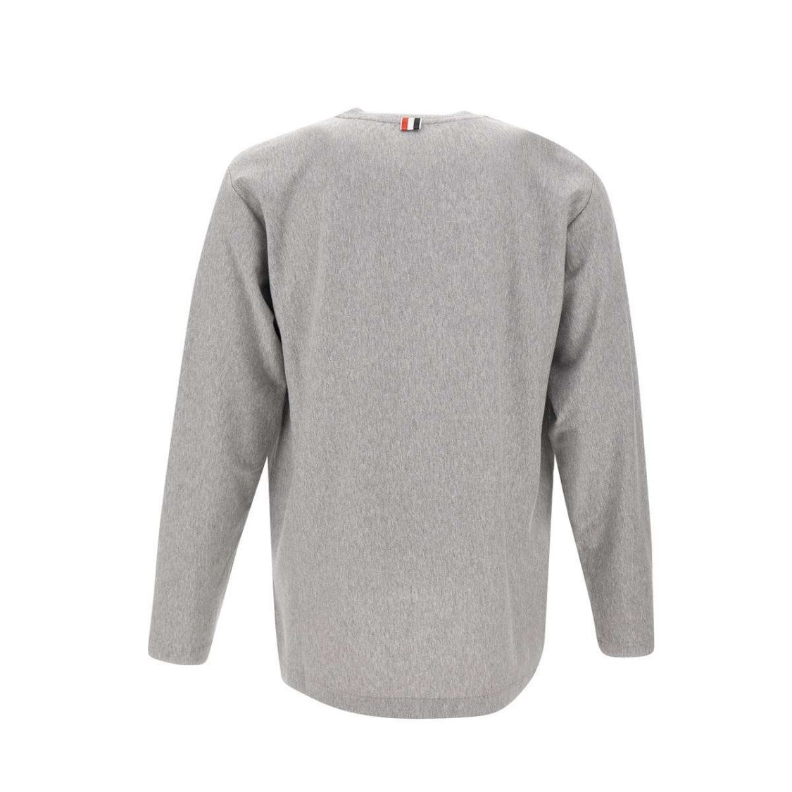 Long-Sleeve Cotton T-Shirt with Signature Stripe Detail