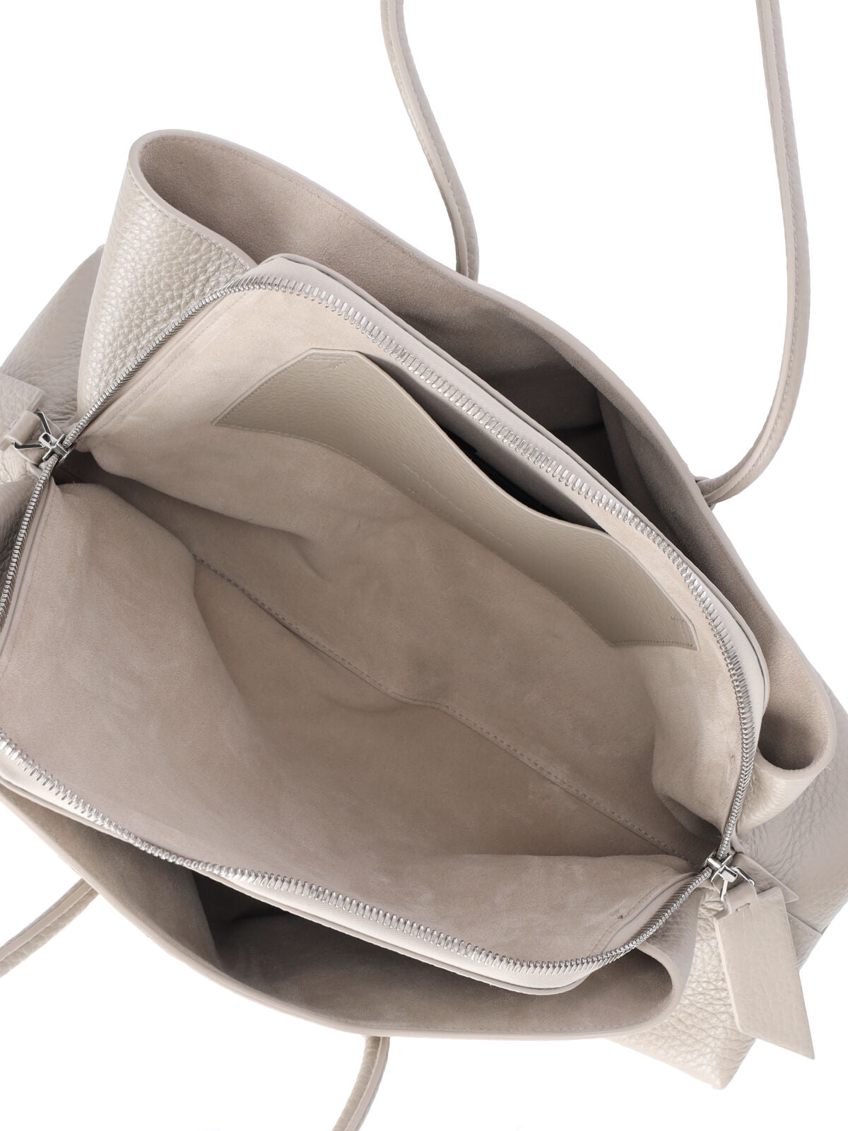 "La Passeggiata" Medium Handbag – Beige