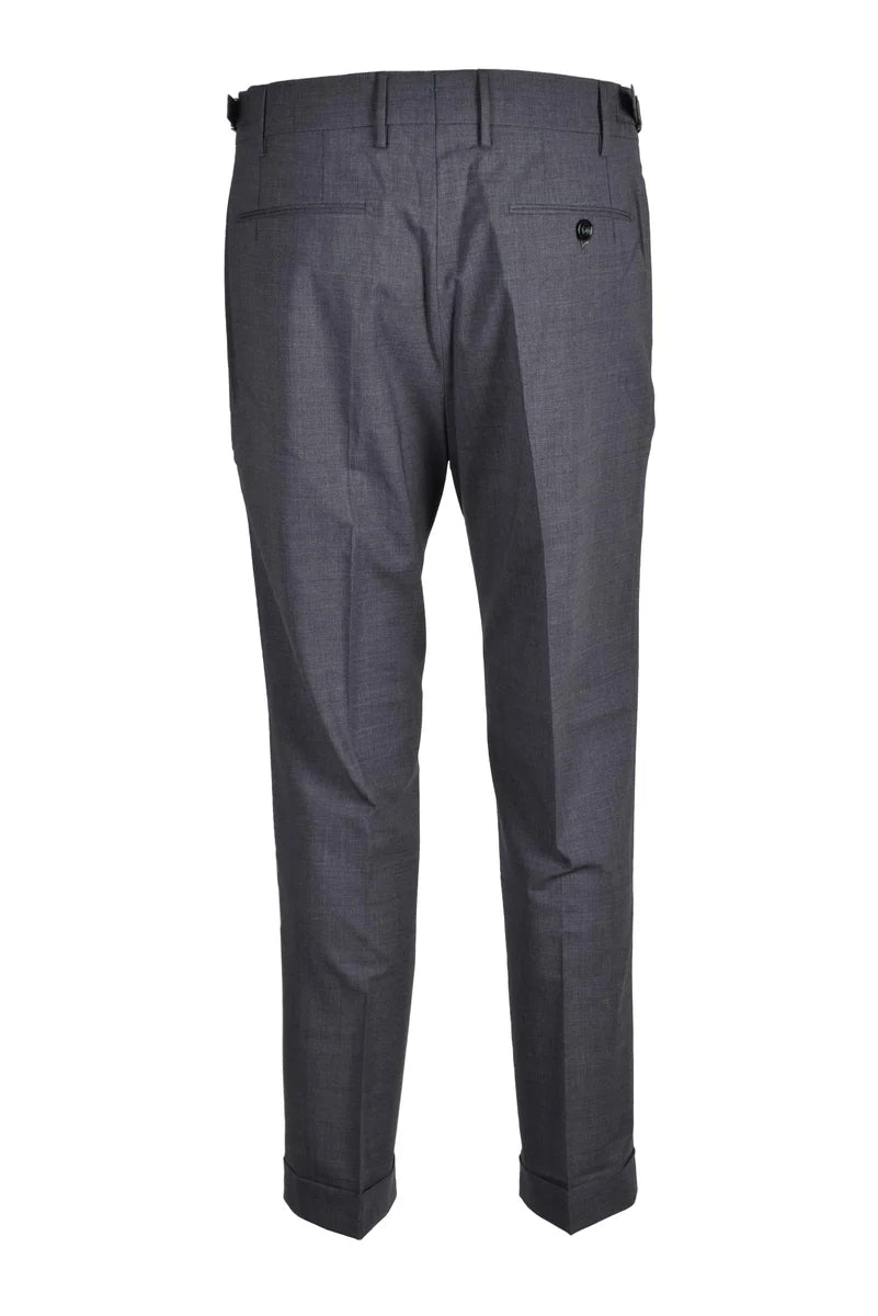 Virgin Wool Pants - Grey