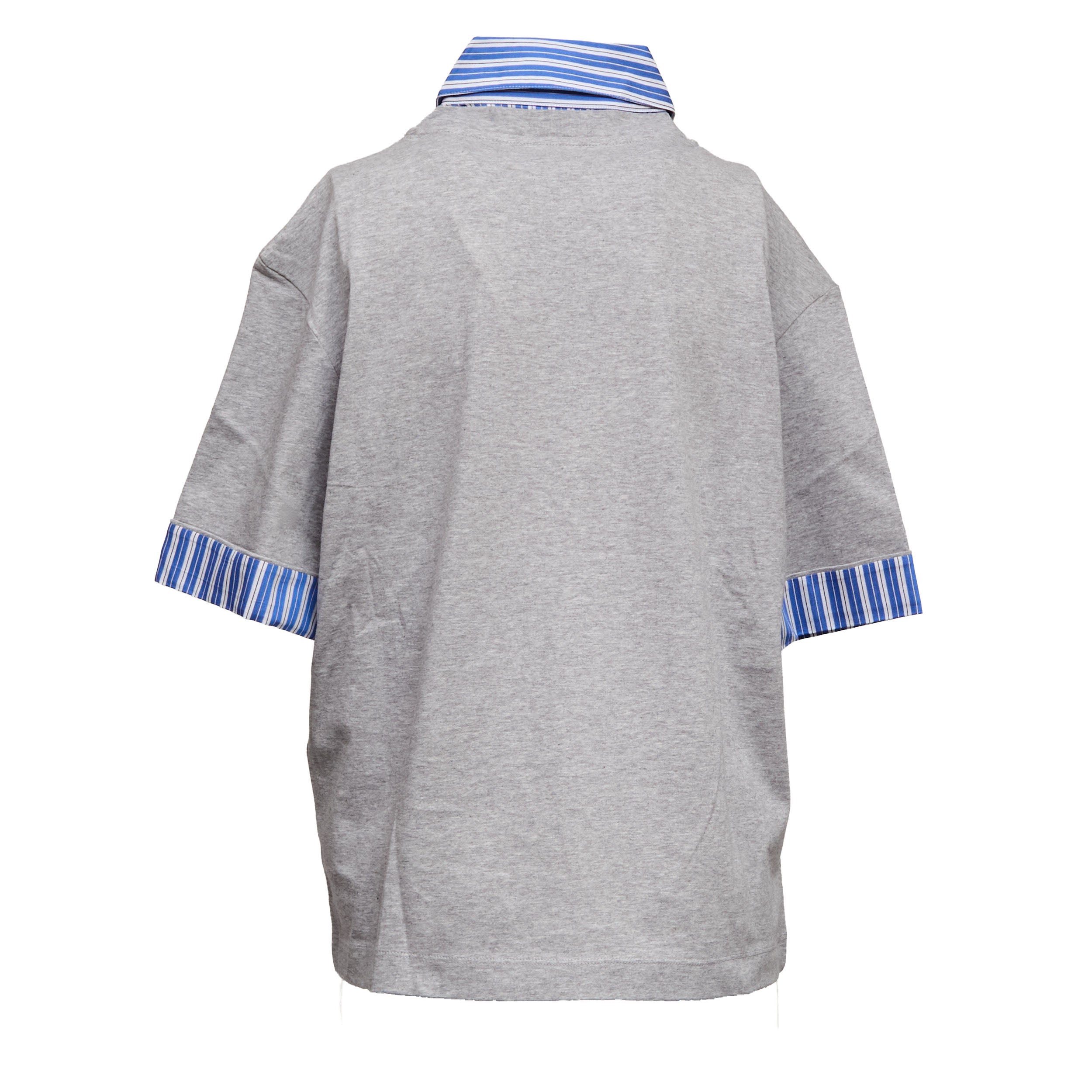 Contrast Detail T-Shirt