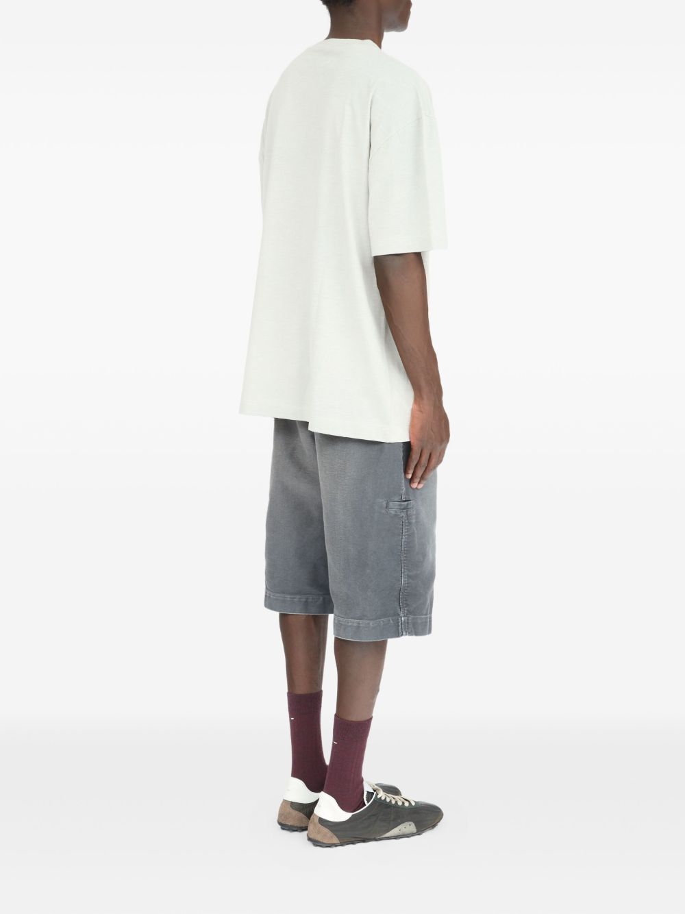 Relaxed Fit T-Shirt with Subtle Chest Print