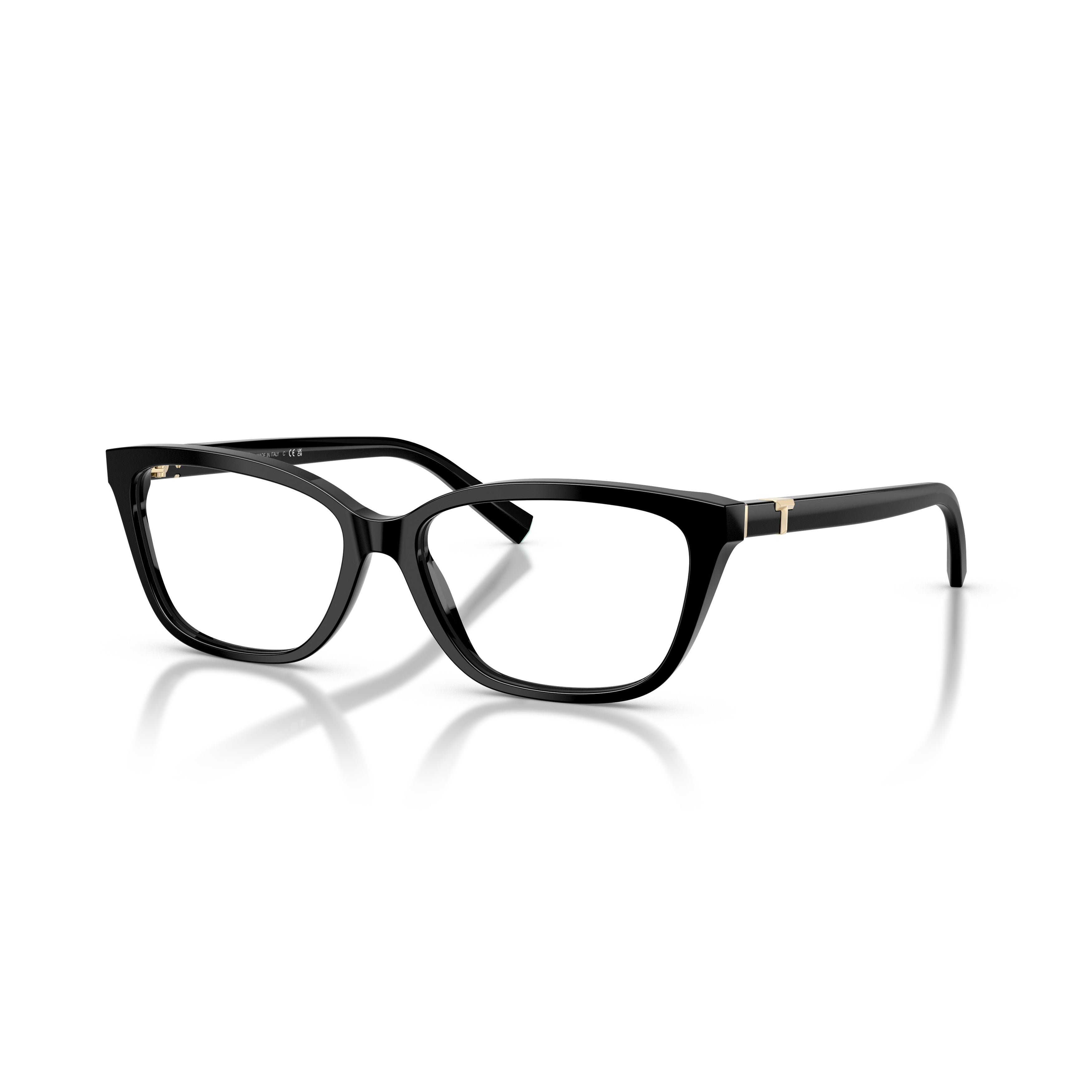 0tf2282 Rectangular Black Acetate Eyeglasses
