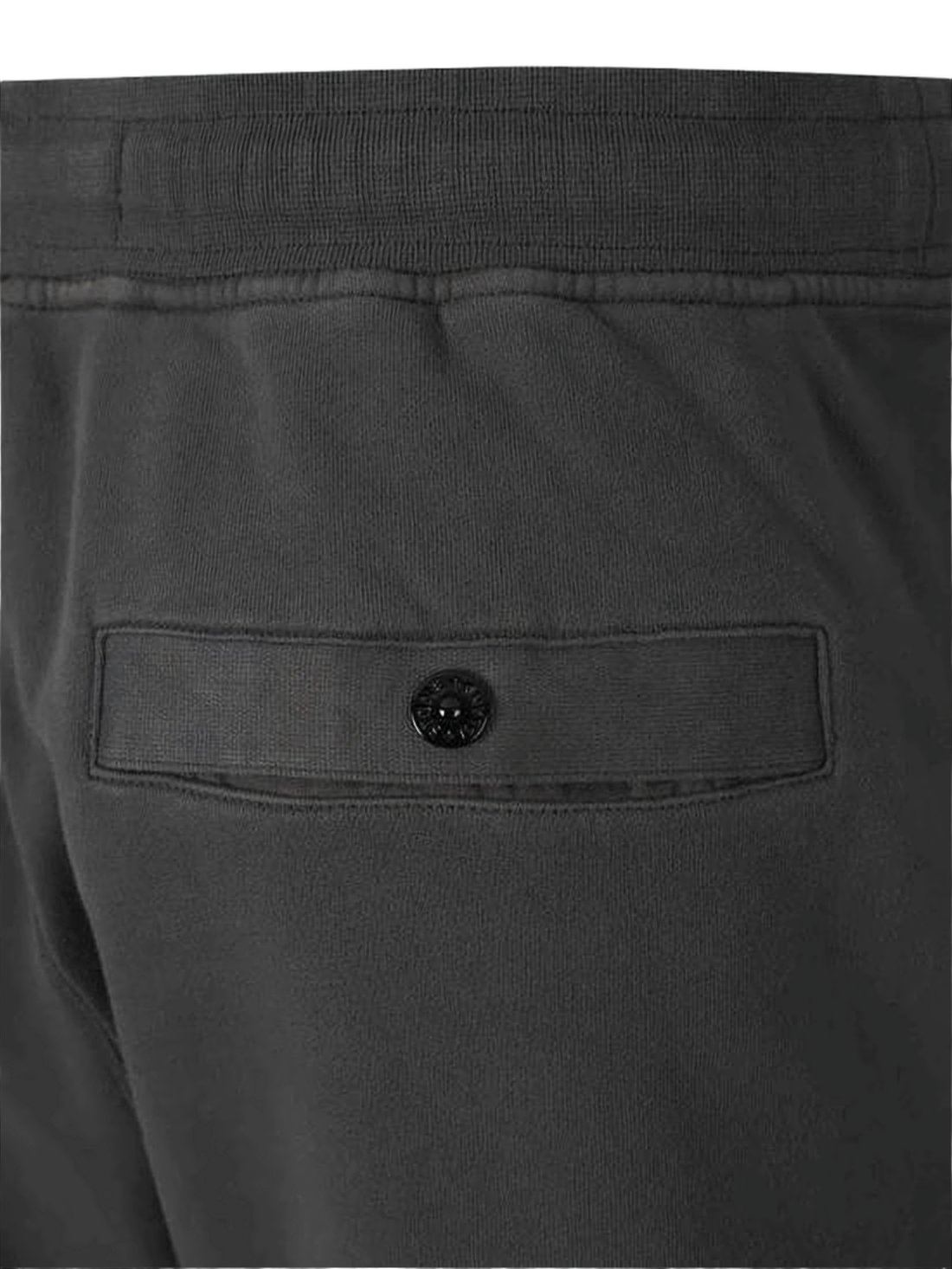 Comfort-Fit Dark Grey Cotton Shorts