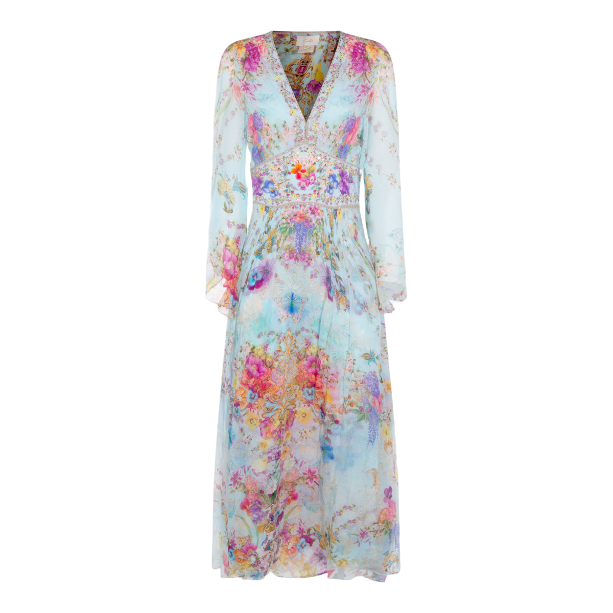 Flowing Dress With Elegant Draping And Flattering Fit