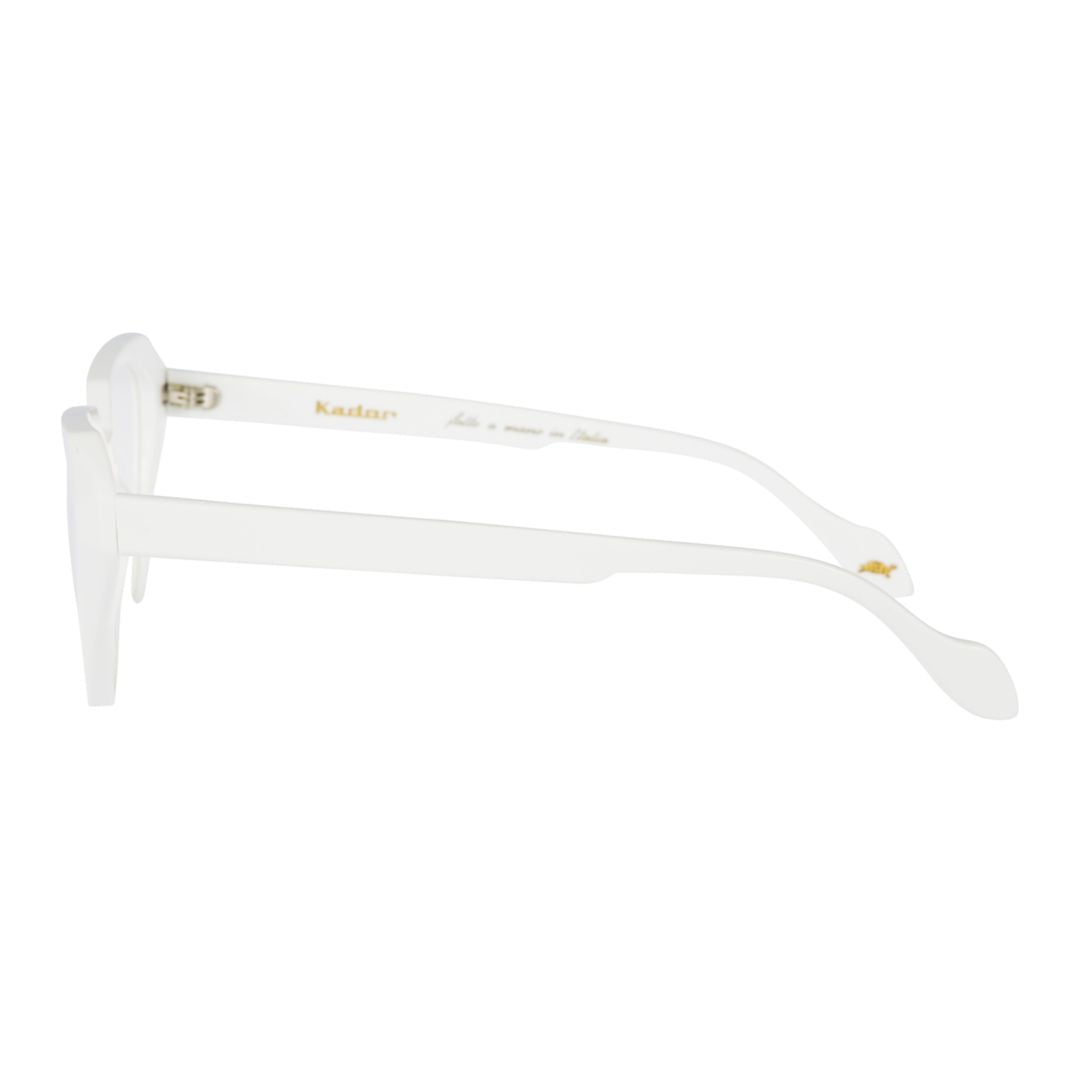 Katrin Light Geometric Cat-Eye Sunglasses with Bold Frame