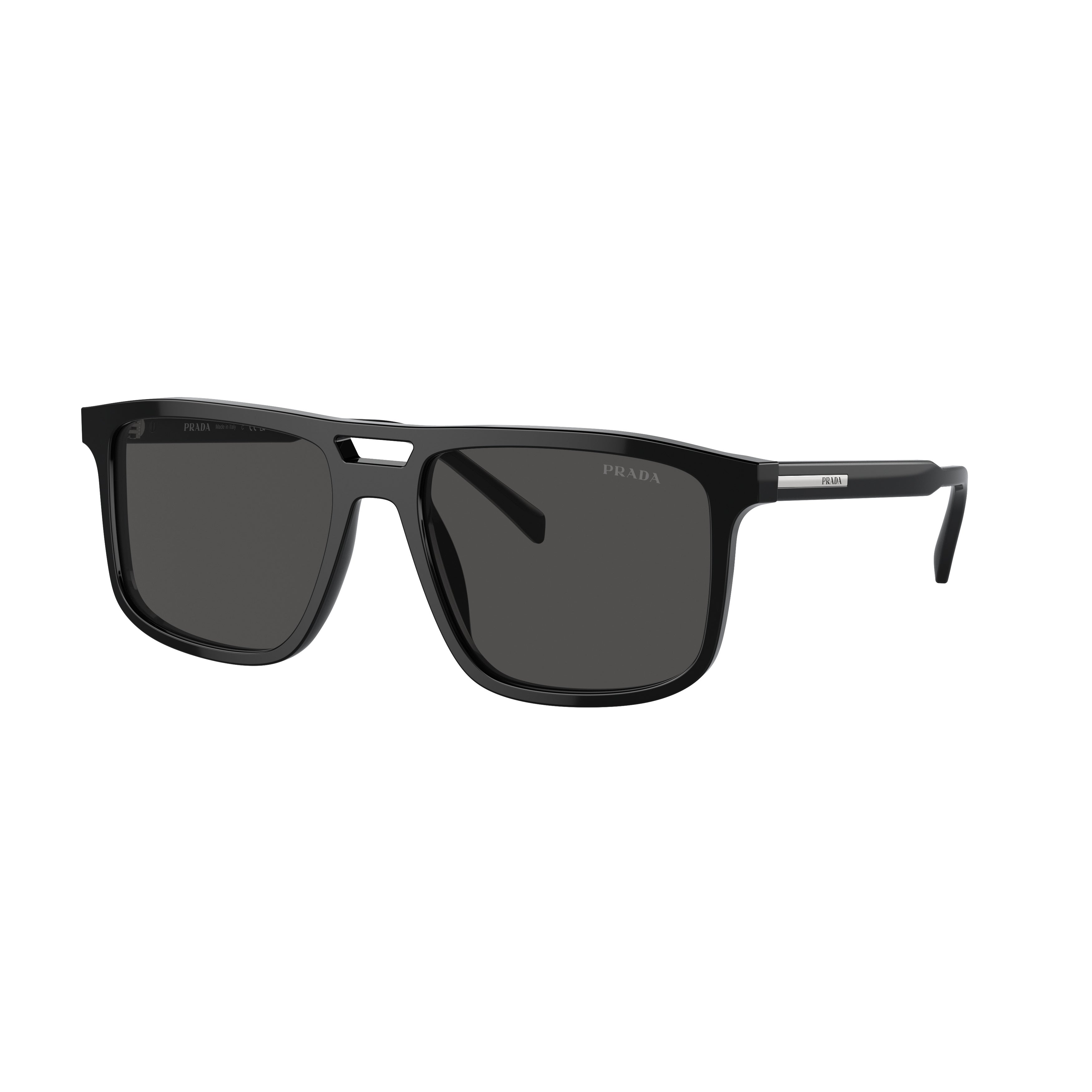 0pr A22s Bold Rectangular Acetate Sunglasses