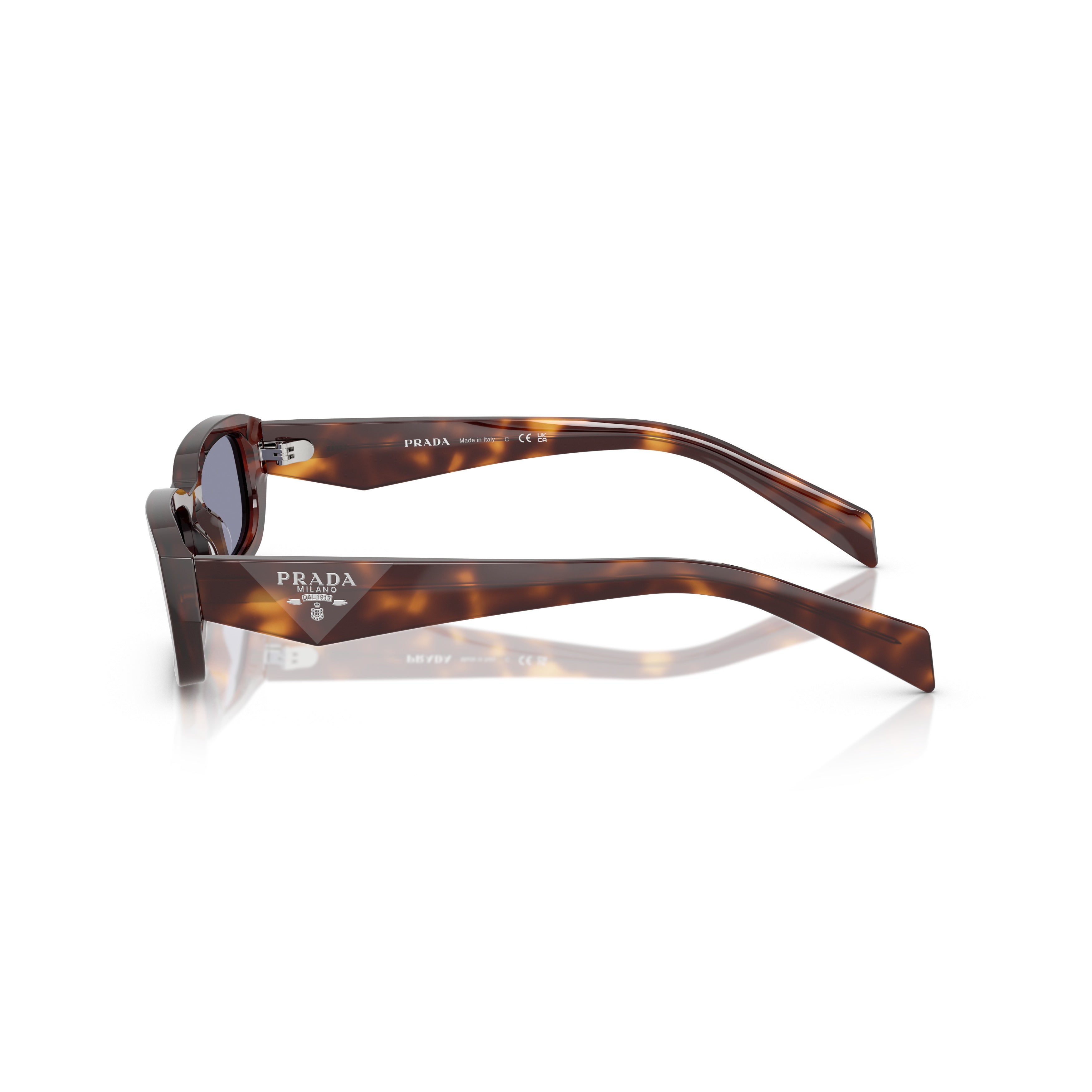 0pr B06s Rectangular Tortoiseshell Acetate Sunglasses