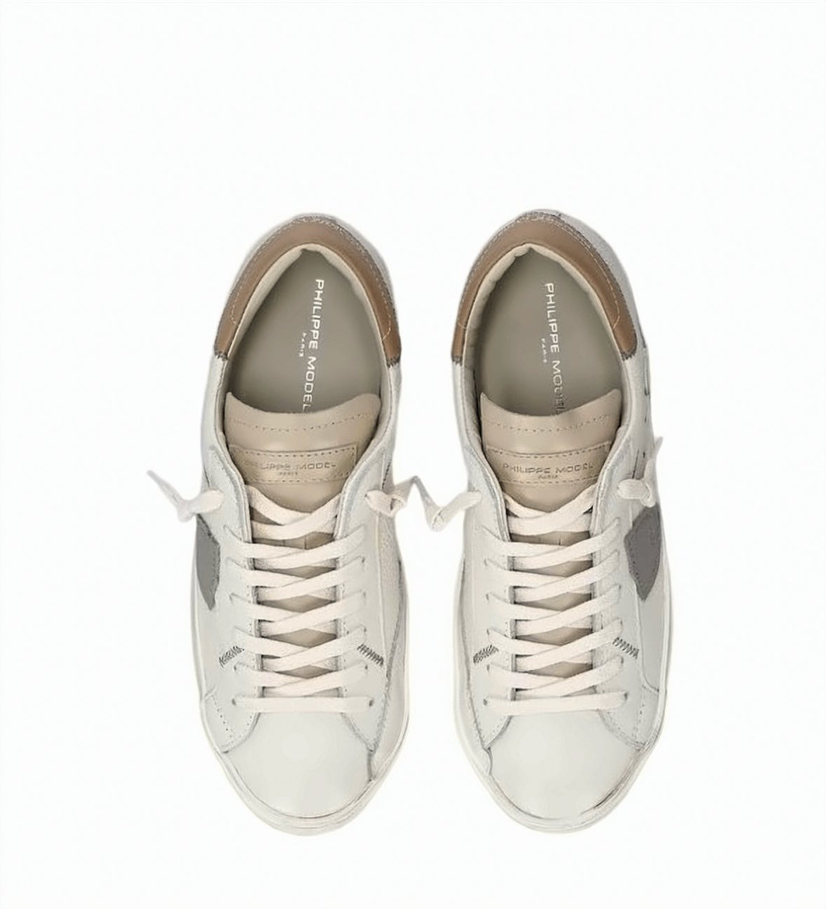 Prsx Low Leather Distressed Sneakers