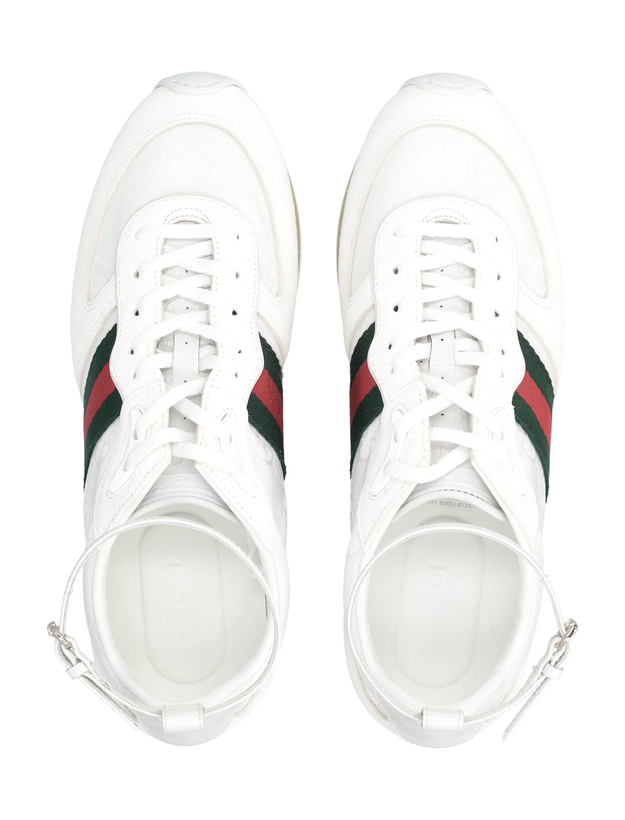 Re-Motion White Gg Nylon Women’S Trainer
