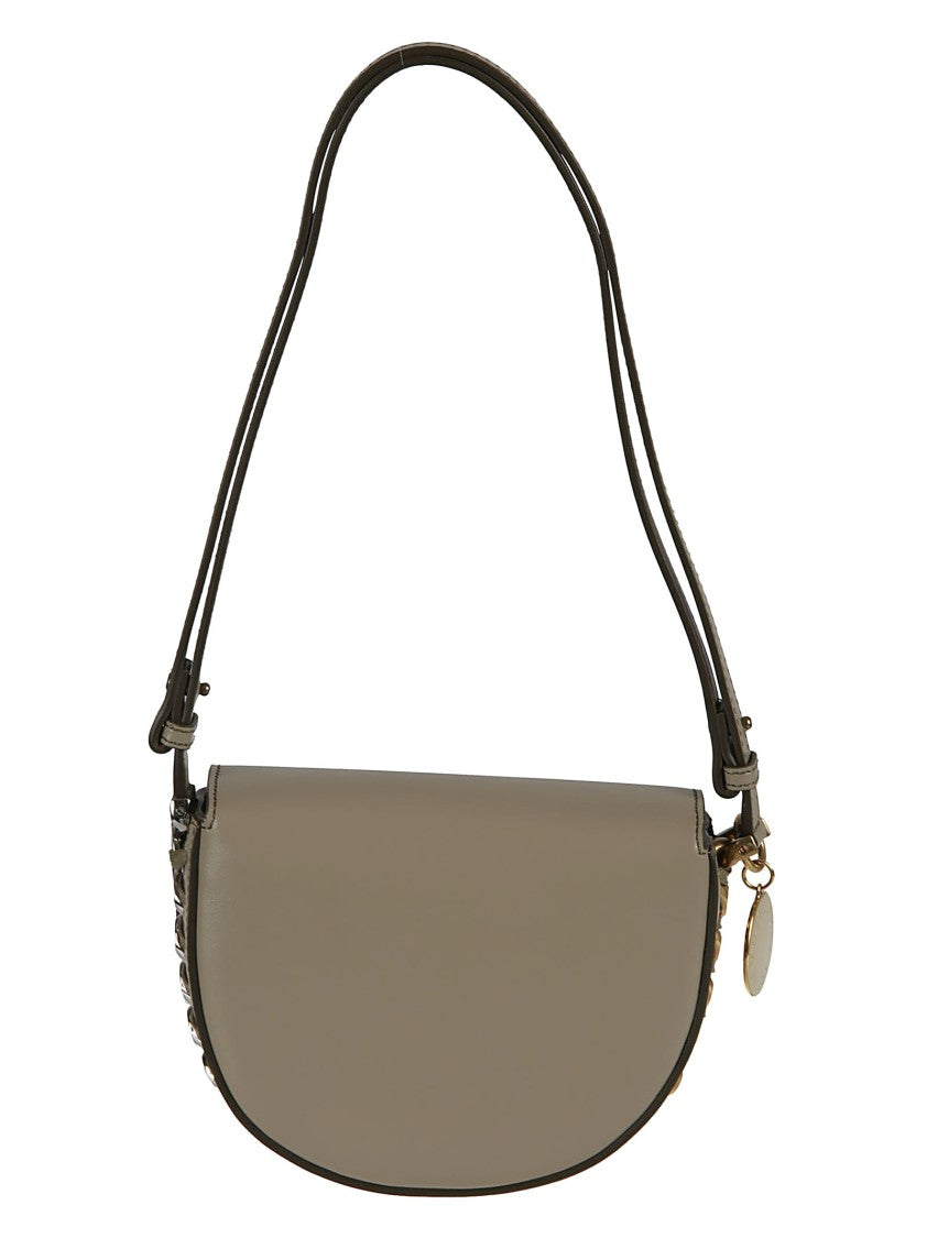Semi-Circular Structured Bag With Chain Detailing