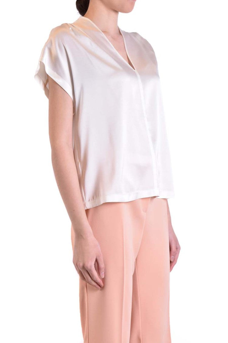 White Silk Shirt
