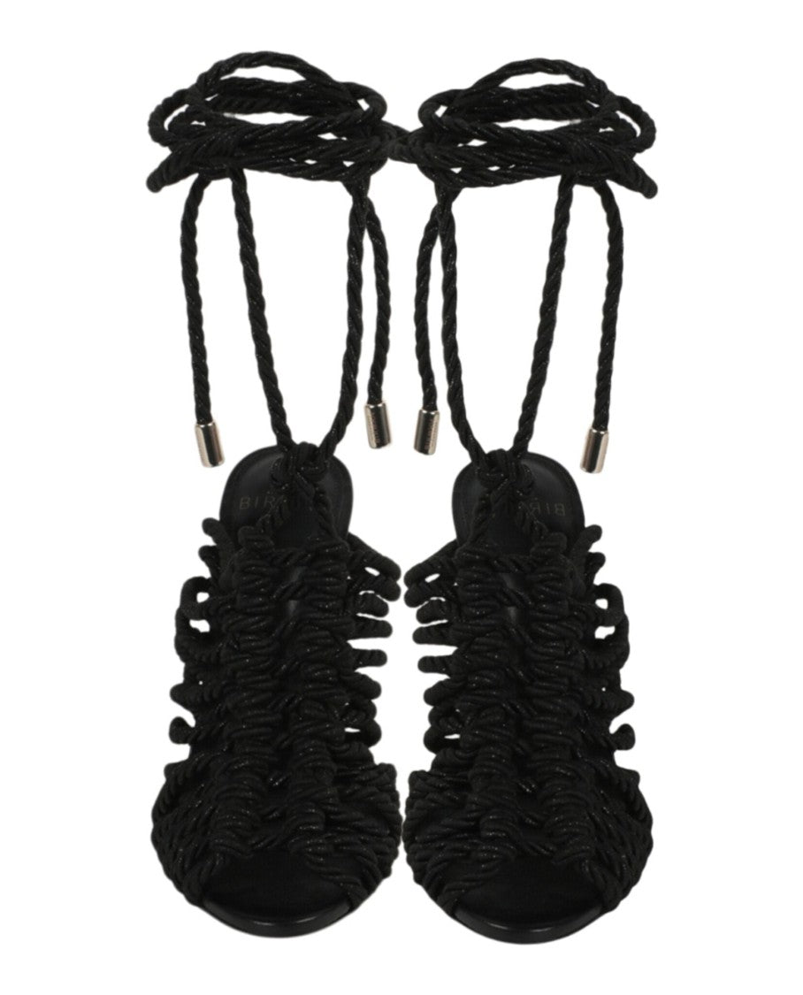 Barbara Lurex Heel Sandals
