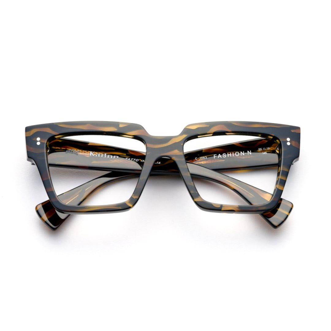 Fashion/N Oversized Tortoiseshell Frame Eyeglasses
