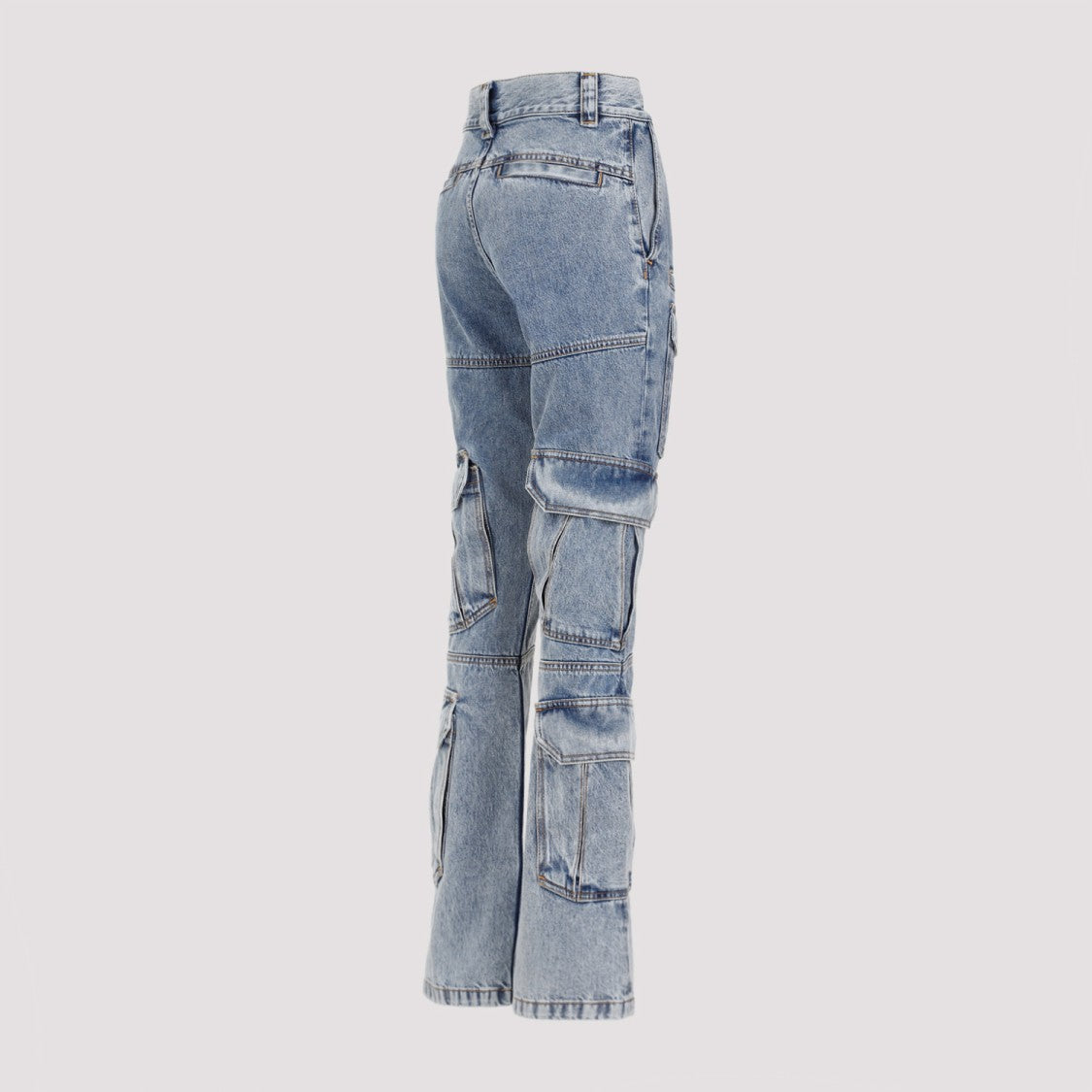 Light Blue Cotton Pants