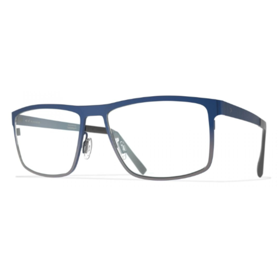 Bf1001 Kingston Rectangular Beta Titanium Eyeglass Frames with Adjustable Nose Pads