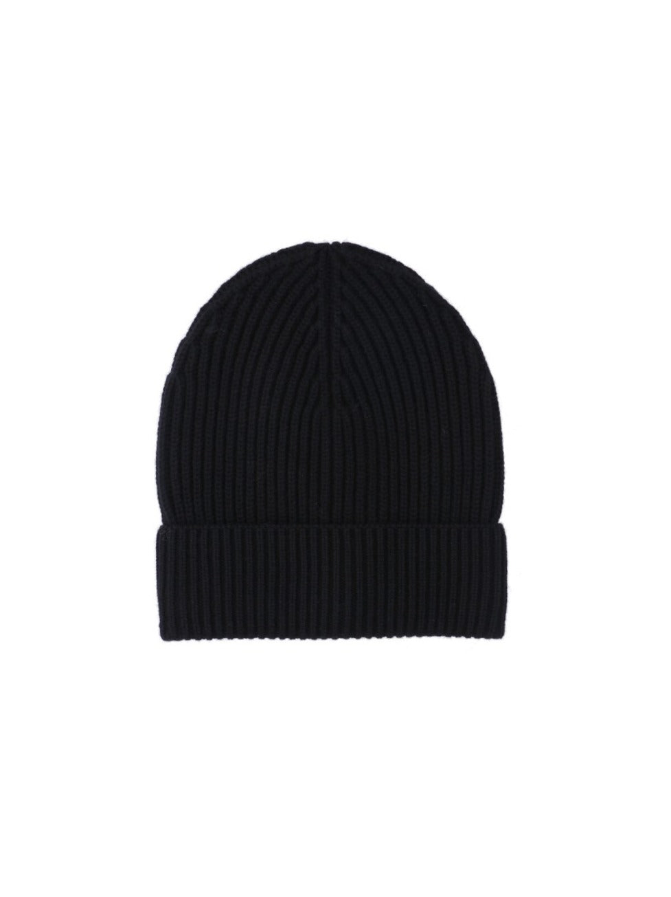 Cashmere And Wool Beret With Wide Fold
