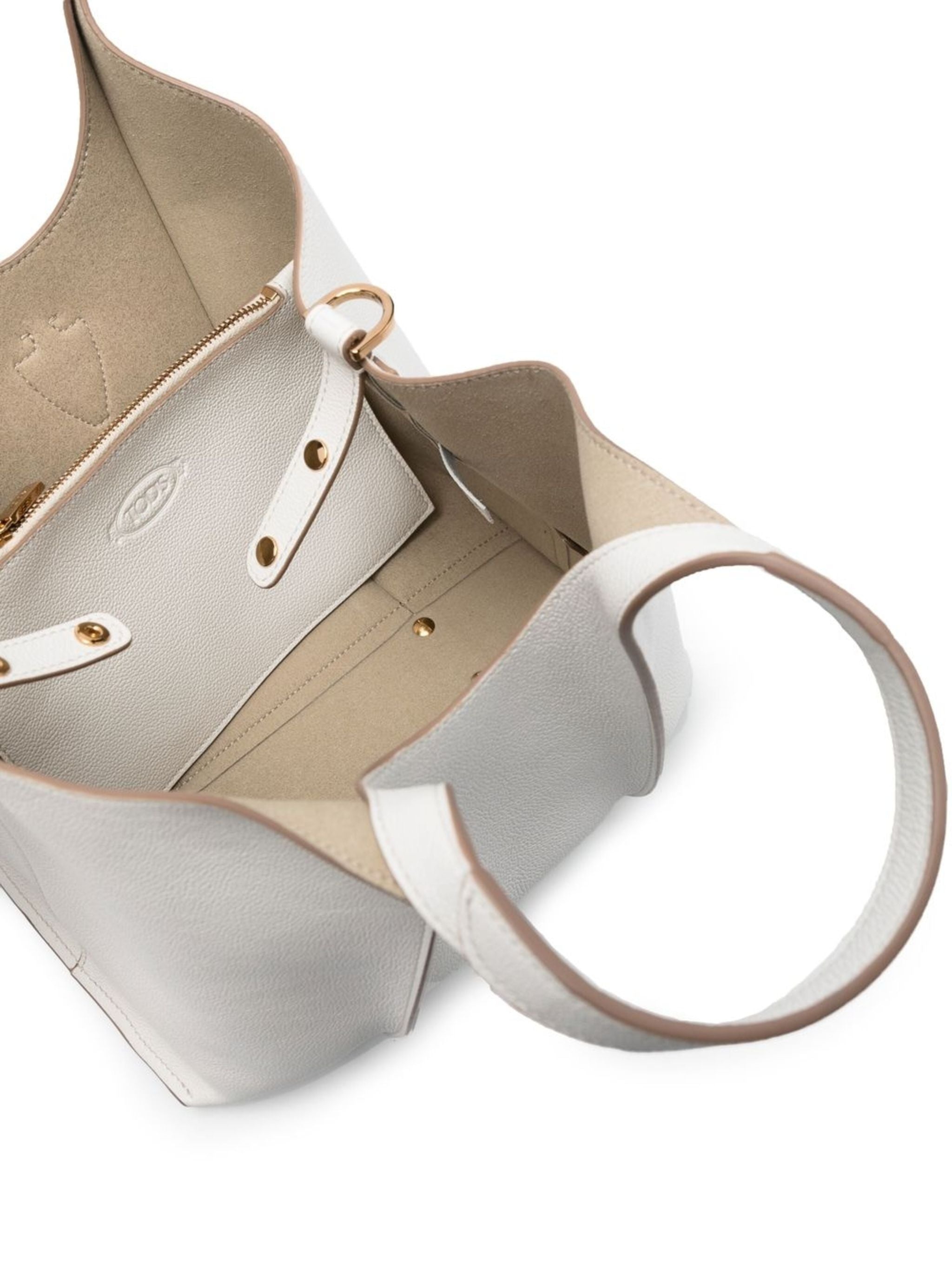 White Shopping T Timeless Leather Handbag