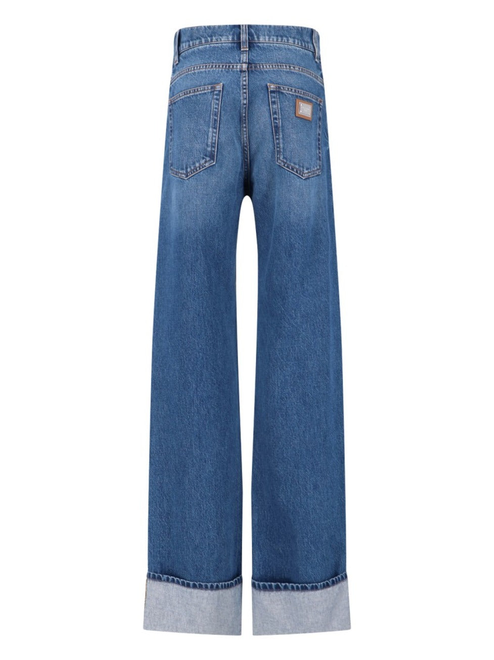 Cuffed Jeans – Blue