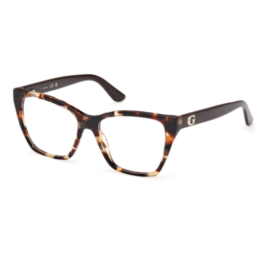 Gu50235 Tortoiseshell Square Frame Eyeglasses