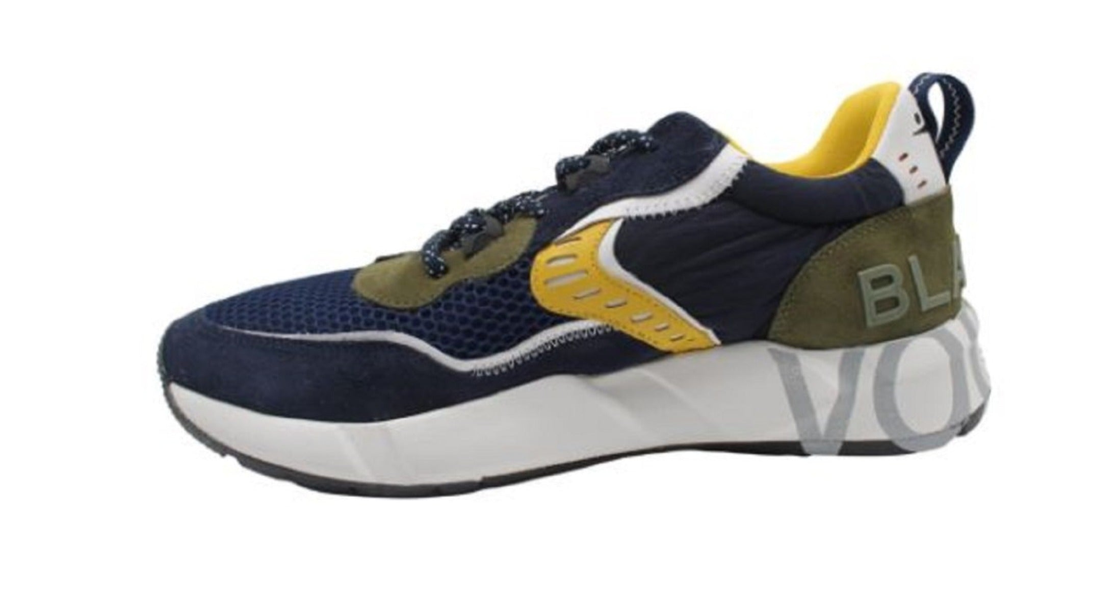 Navy Laced-Up Shoes