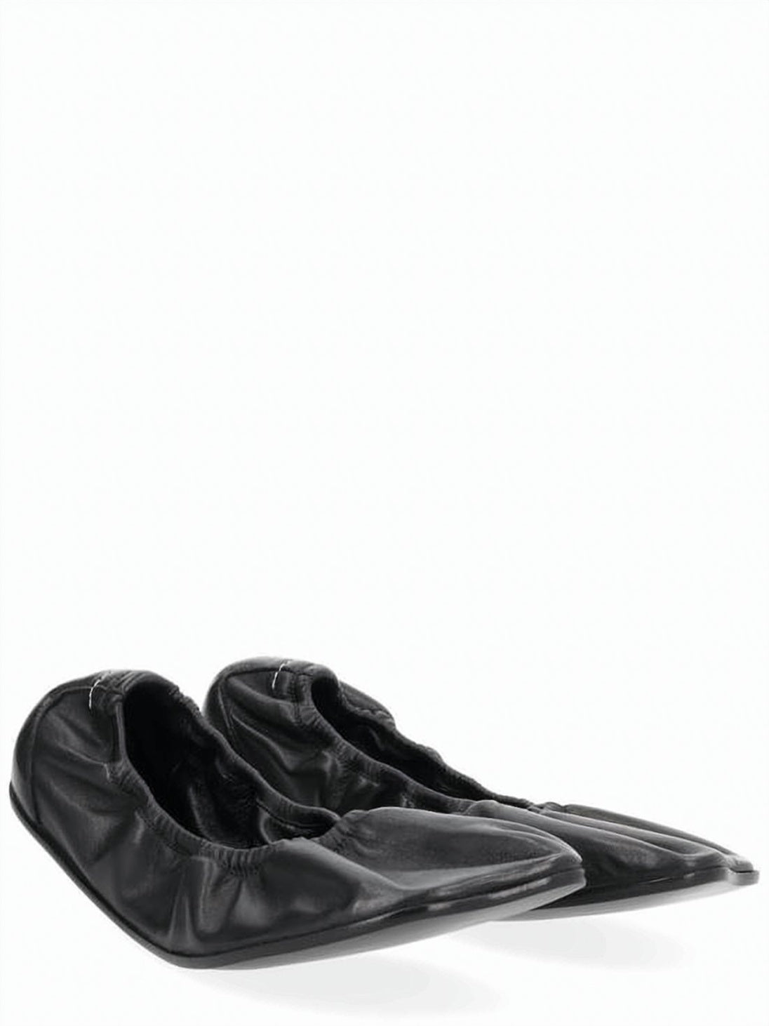 Elongated Square Toe Flats