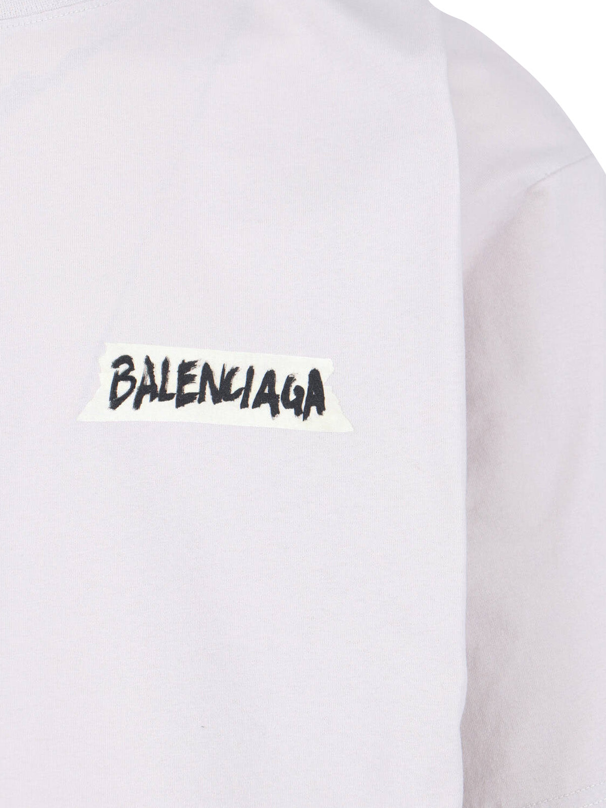 "Masking Tape" T-Shirt – White