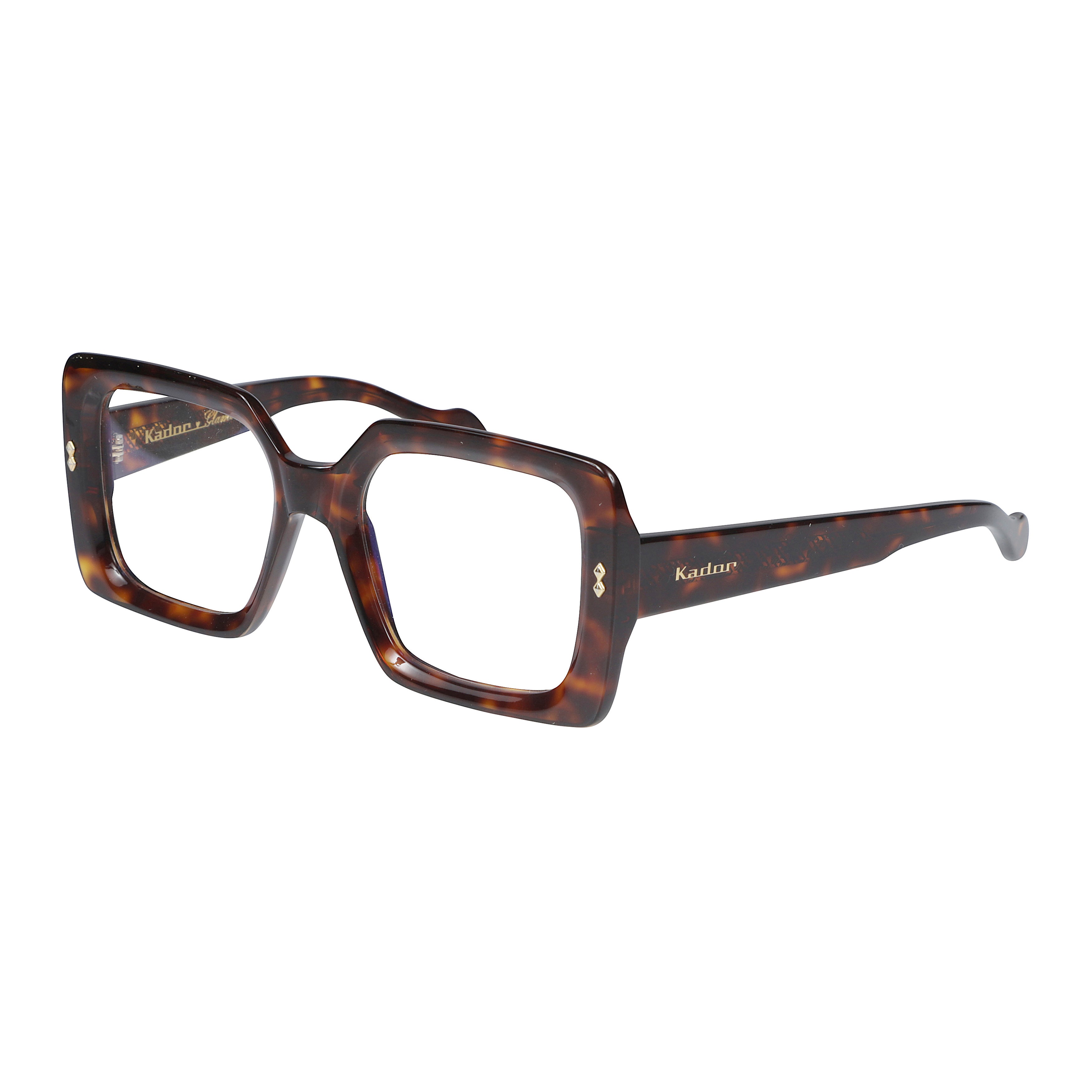 Kate Glamour Bold Oversized Square Frame Eyeglasses