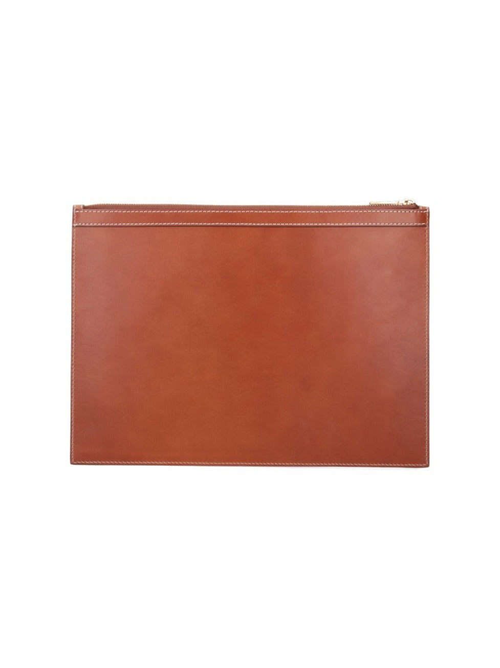 Tricolor Document Holder – Brown