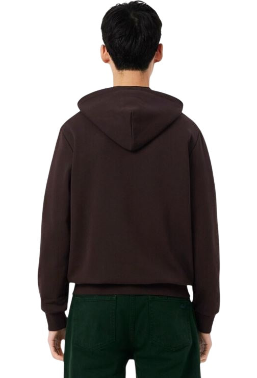 Classic Zip-Up Hoodie with Jersey-Lined Hood