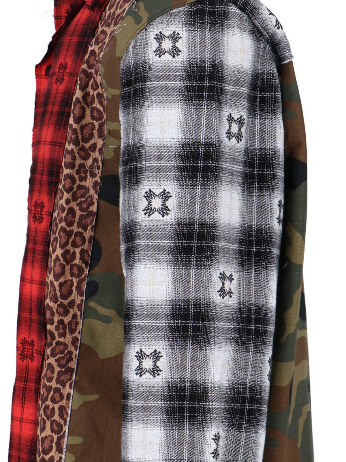 Button-Down Shirt With Structured Collar In Vibrant Red