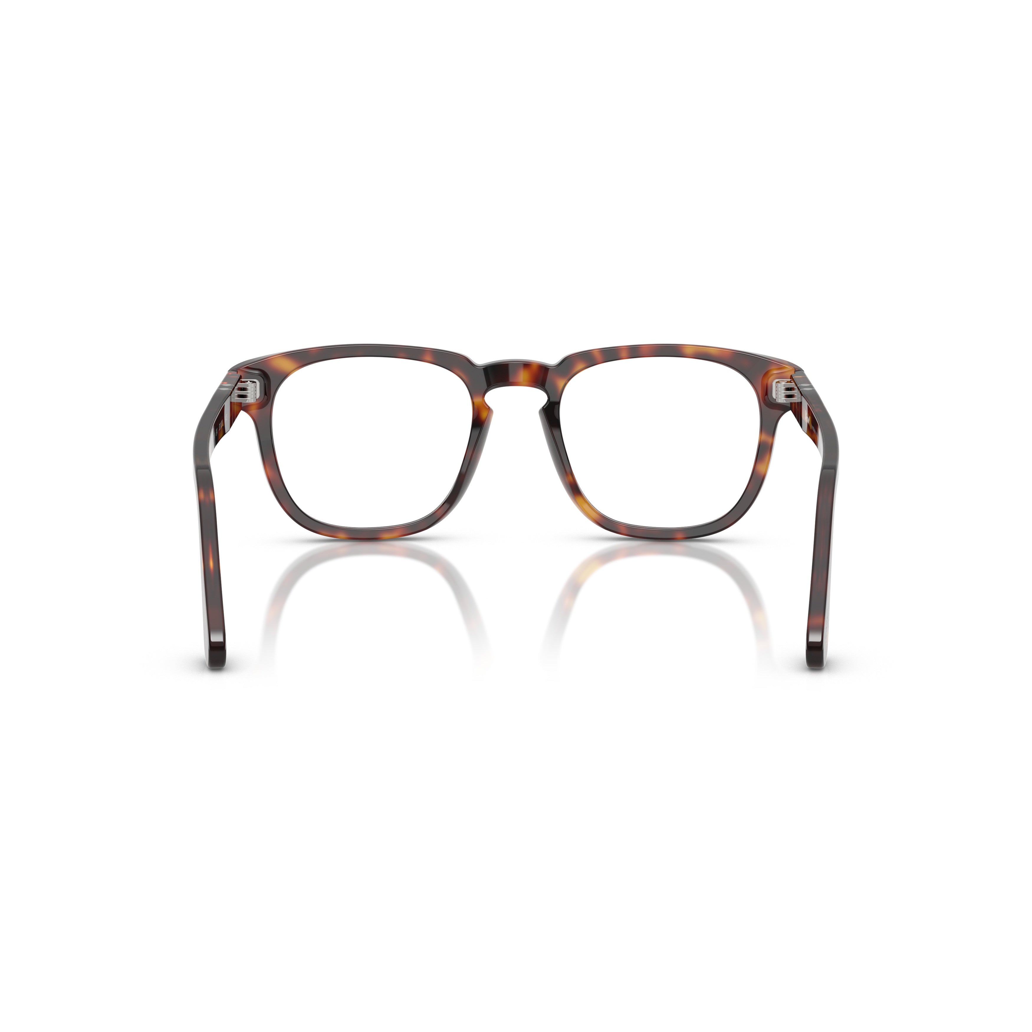0po3376v Classic Square Acetate Eyeglasses with Tortoiseshell Pattern