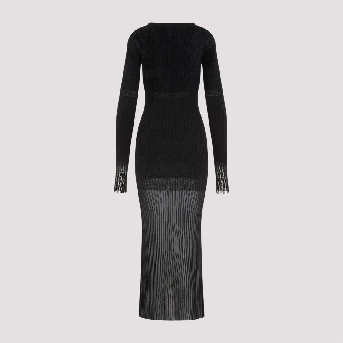 Black Degrade Midi Dress