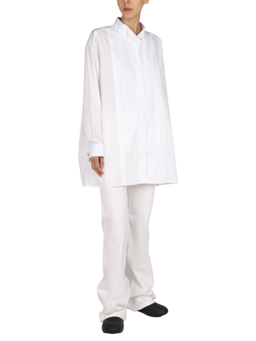 Classic Collar Oversized Shirt