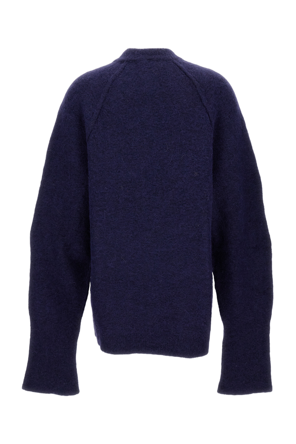Crew Neck Wool Blend Sweater