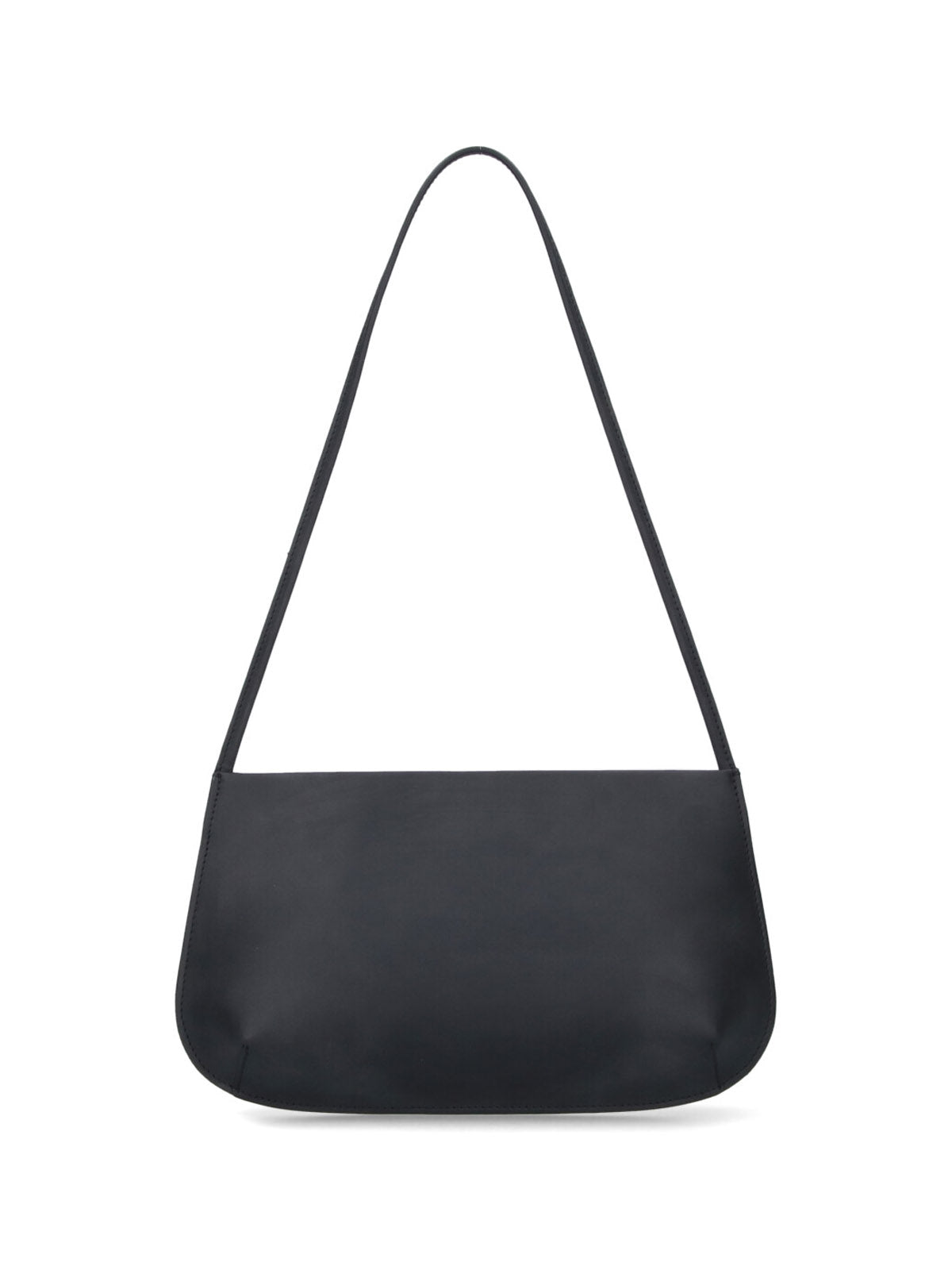 Black Bra Minimalist Leather Shoulder Bag