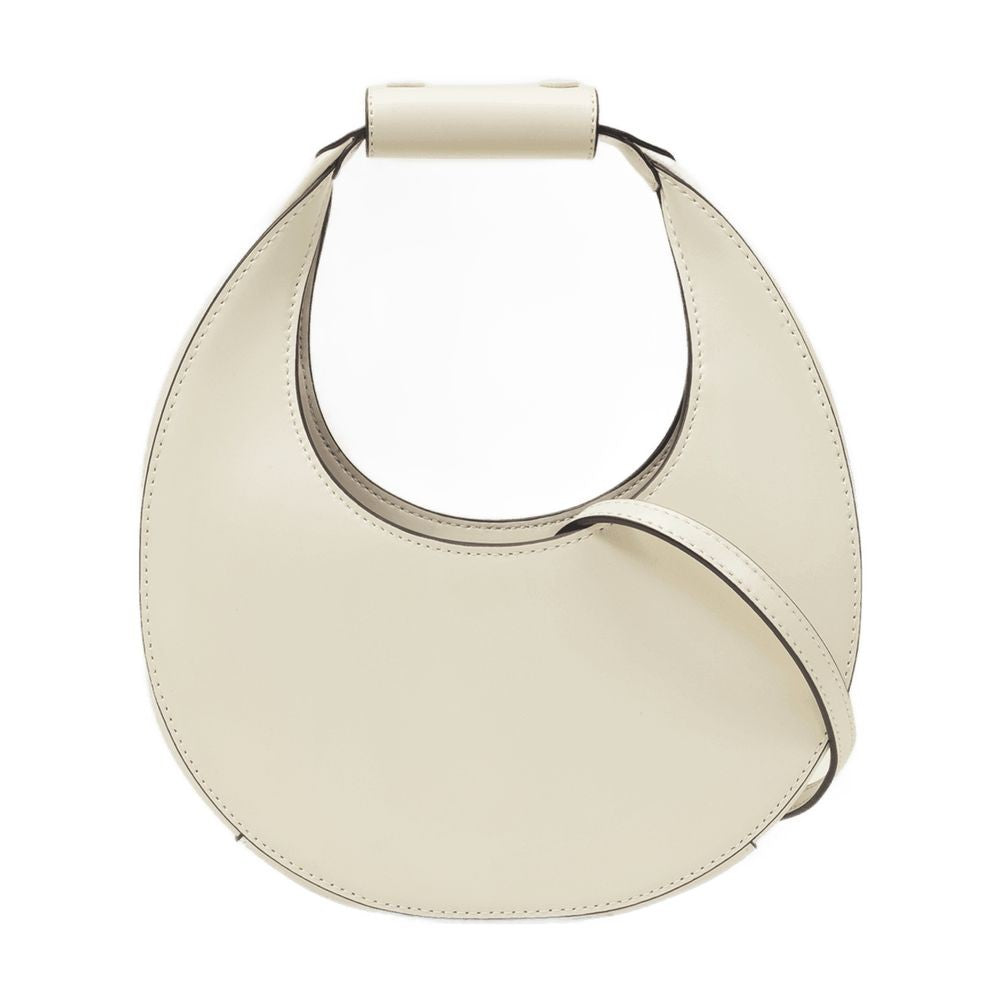 Mini Moon Crossbody - Cream - Leather