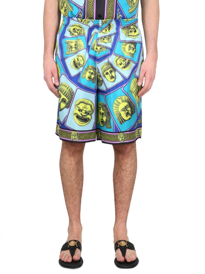 Silk Shorts The Masks