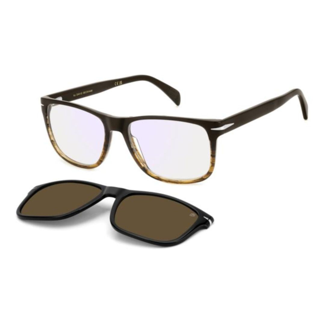 Db 1188/C Rectangular Acetate Sunglasses