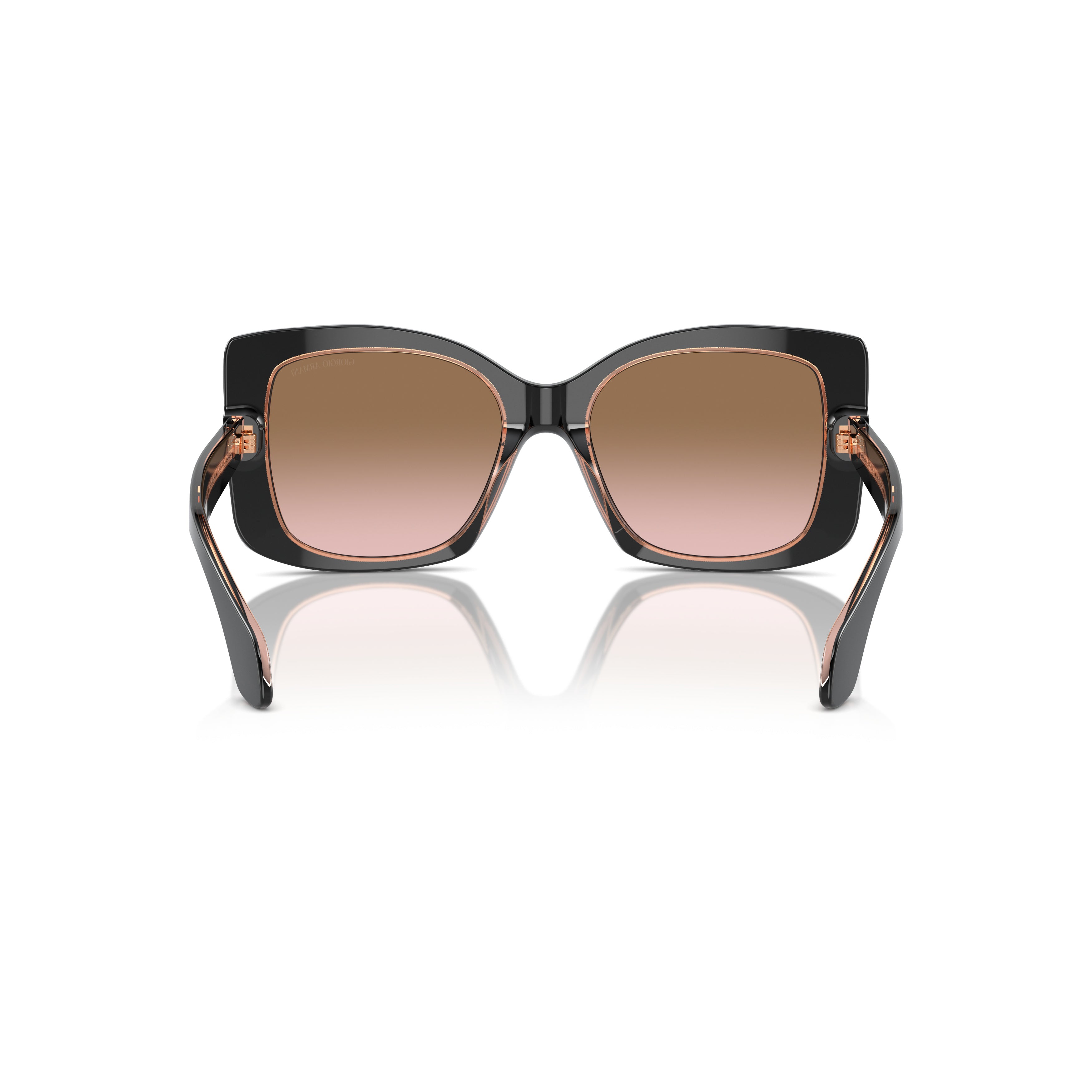 0ar8208u Oversized Square Acetate Sunglasses with Gradient Lenses