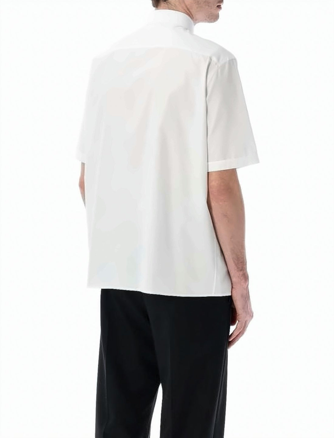 Short-Sleeved Cotton Shirt