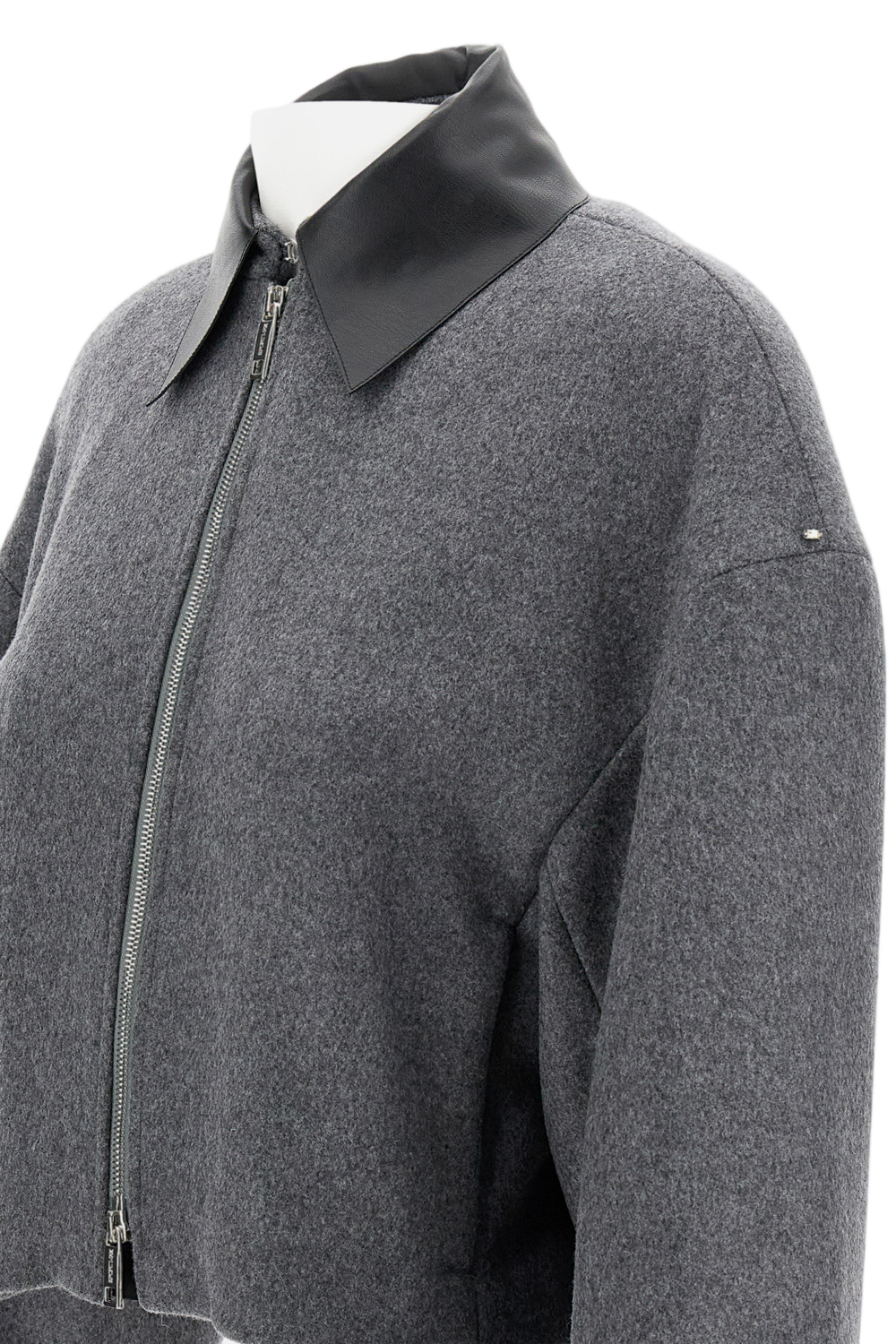 Cropped Wool Jacket Vacuo