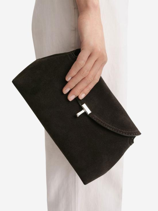 Structured Trapezoidal Shoulder Bag