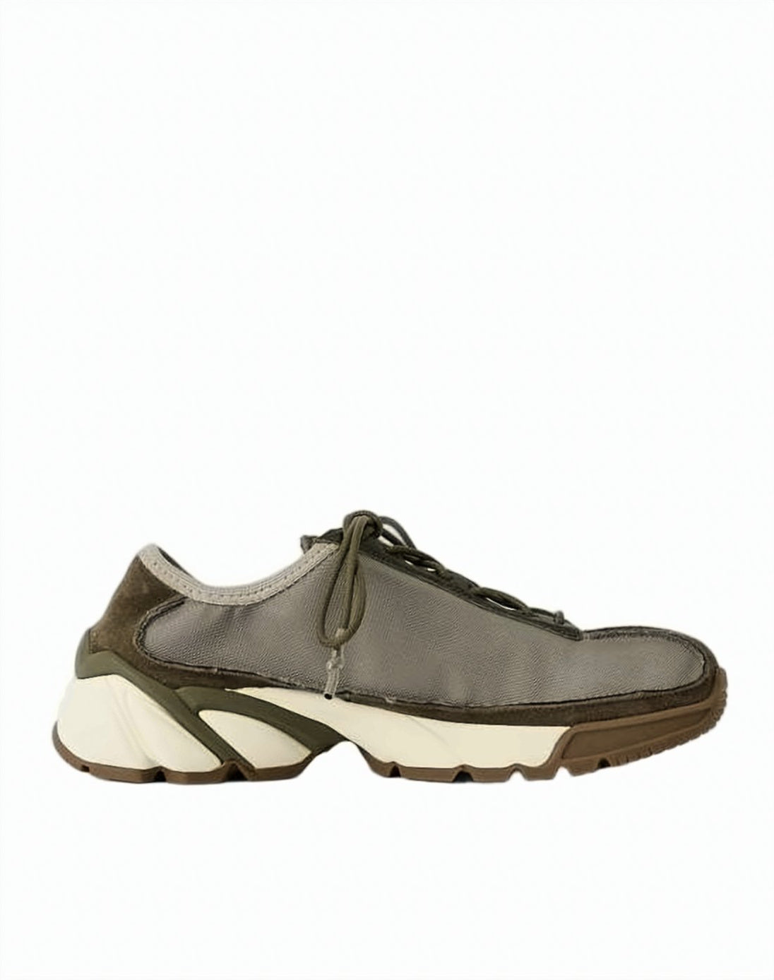 Low-Profile Sneakers With Suede And Polyester Upper
