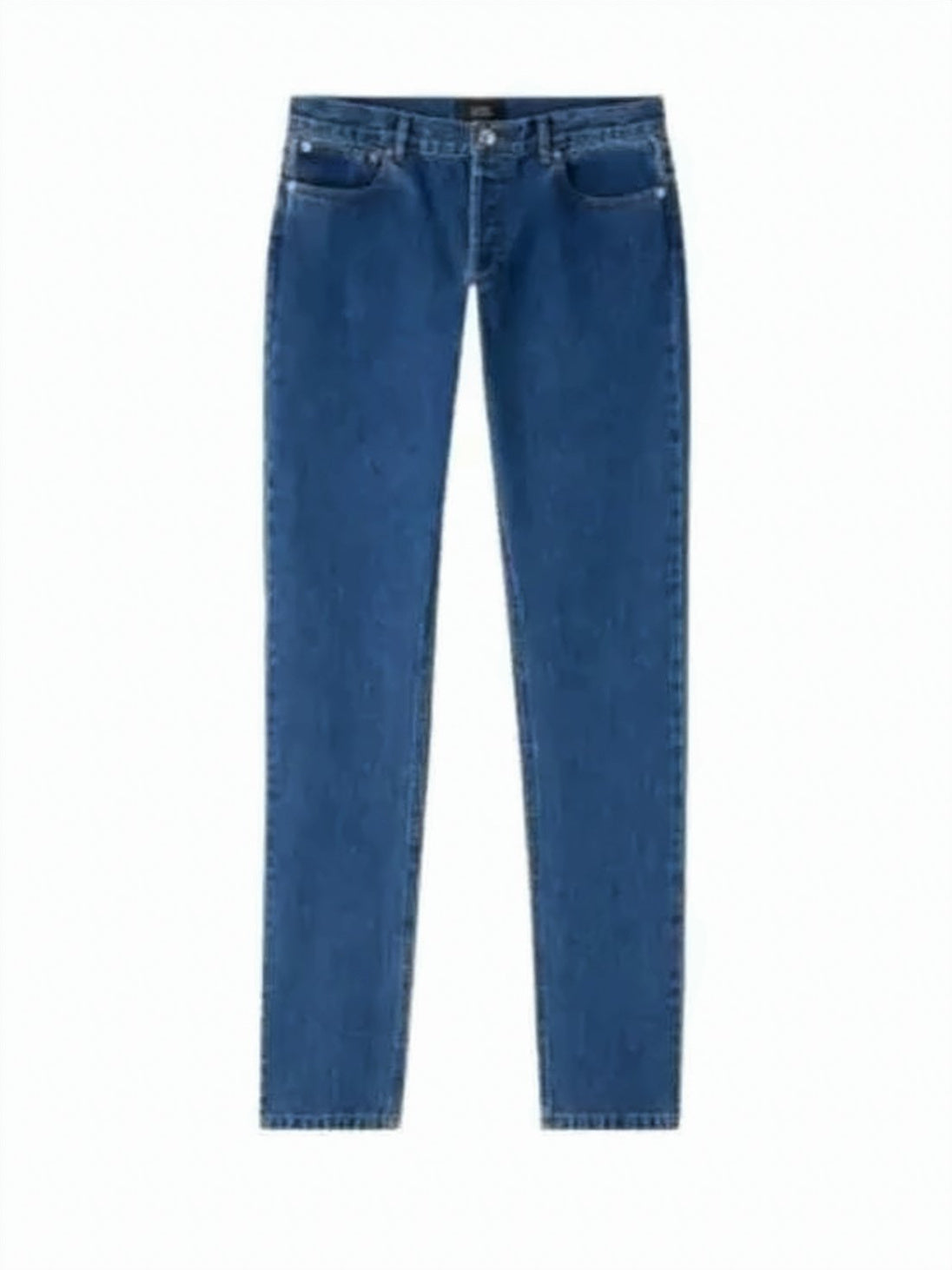 Classic Straight-Leg Denim Pants