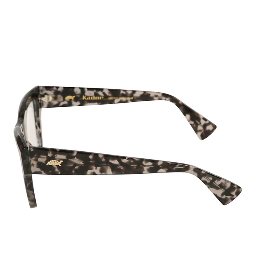 Charm Bold Tortoiseshell Rectangular Sunglasses with Gold Accents