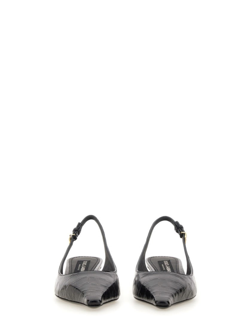 Slingback With Logo