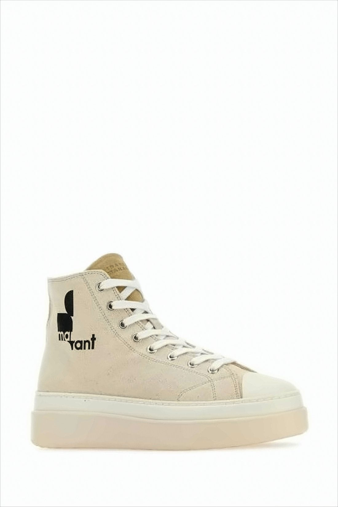High-Top Sneakers with Minimalist Design
