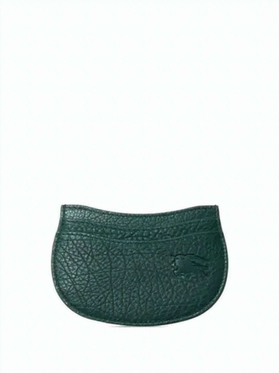Textured Leather Cardholder with Embossed Detailing