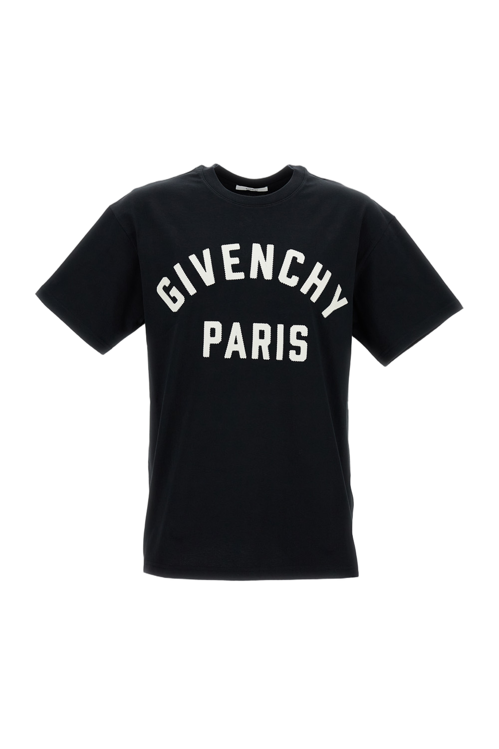 Classic Crew Neck T-Shirt With Arched Print